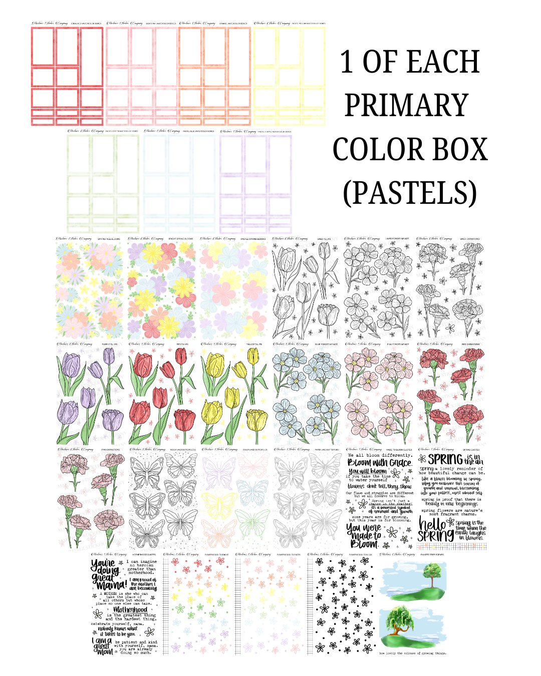 *PRINTABLE* (BUY ALL) Spring Free Full Collection
