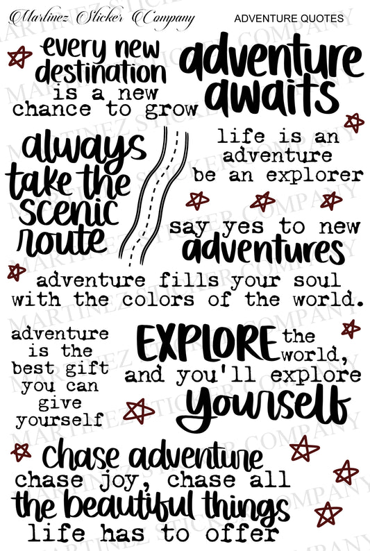 *PRINTABLE* Adventure Quotes