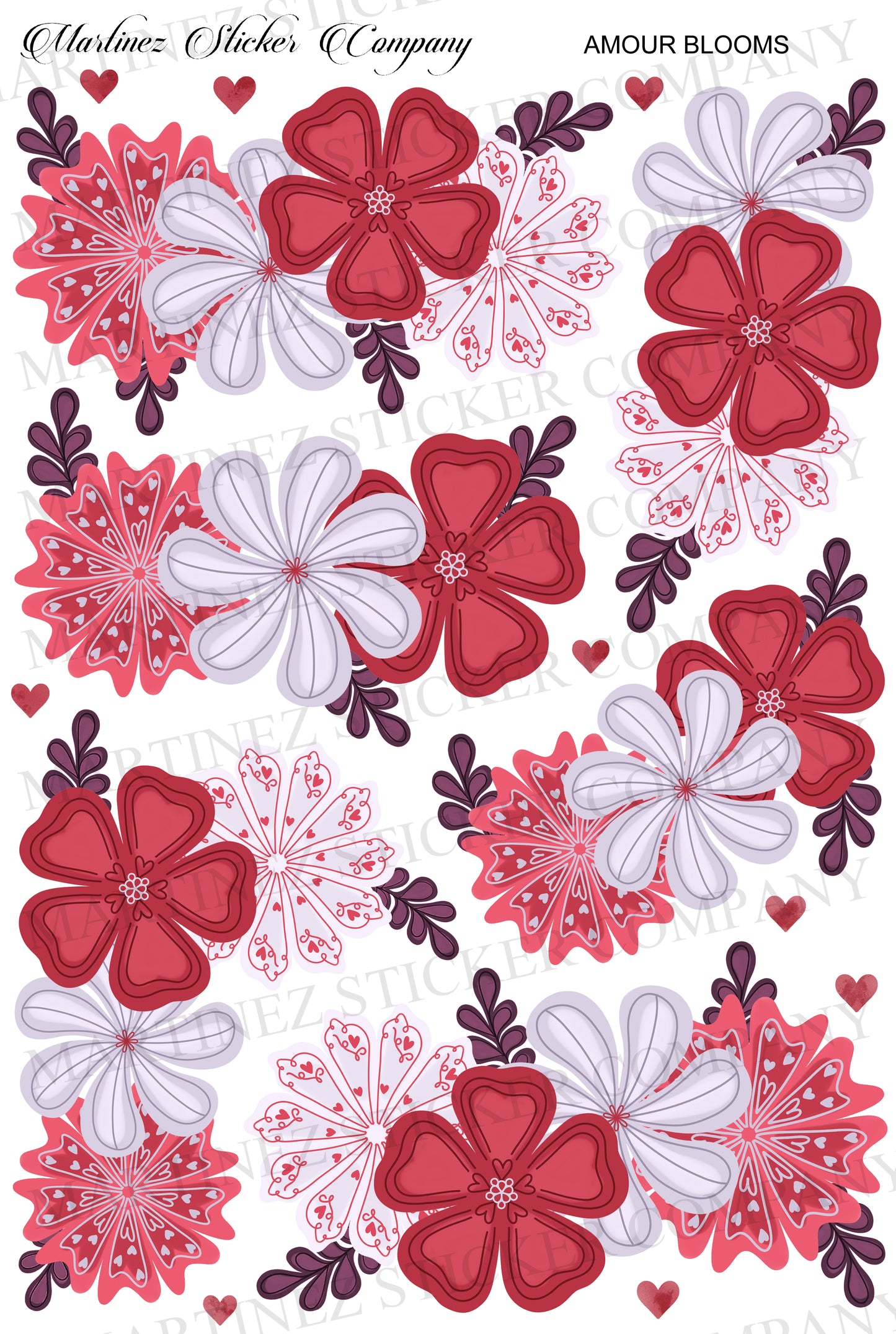 *PRINTABLE* Amour Blooms