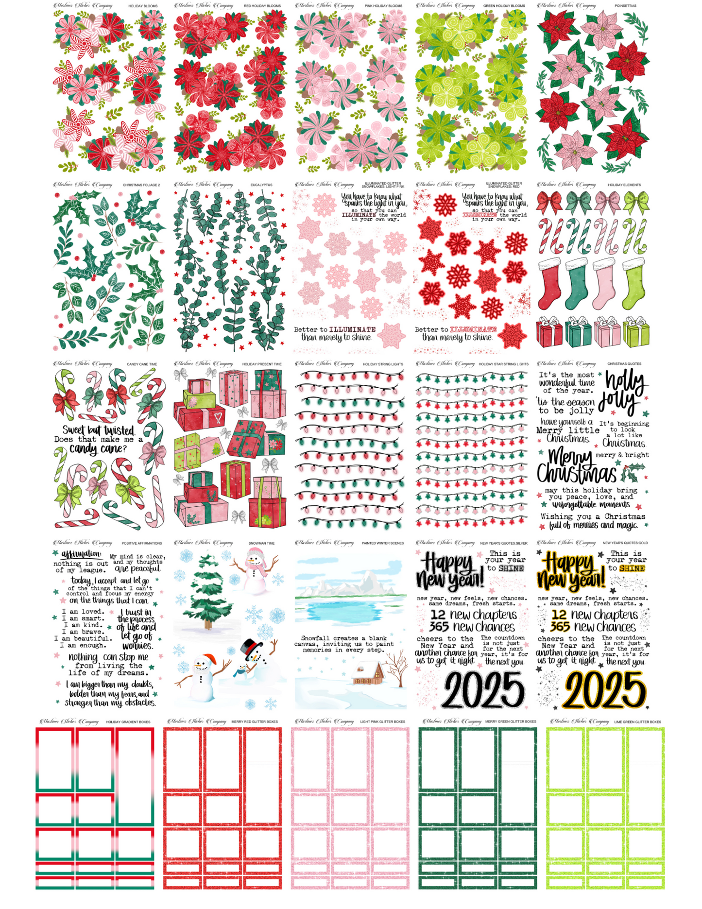 *PRINTABLE* Holiday Dreaming Full Collection (BUY ALL)