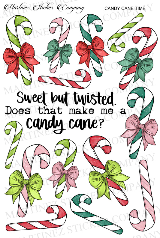 *PRINTABLE* Candy Cane Time