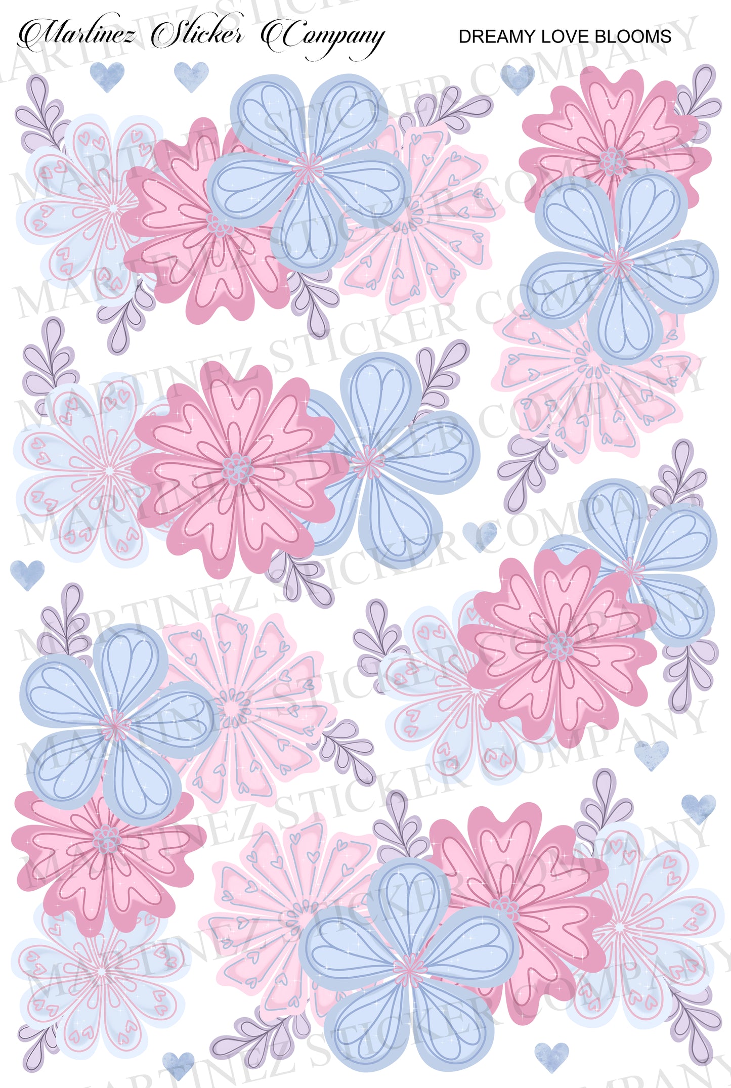 *PRINTABLE* Dreamy Love Blooms