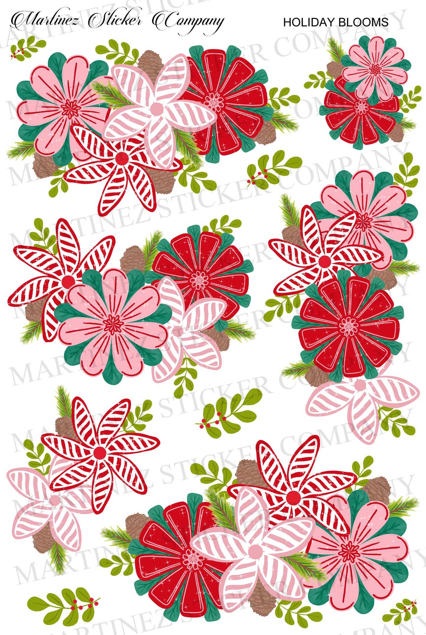*PRINTABLE* Holiday Blooms