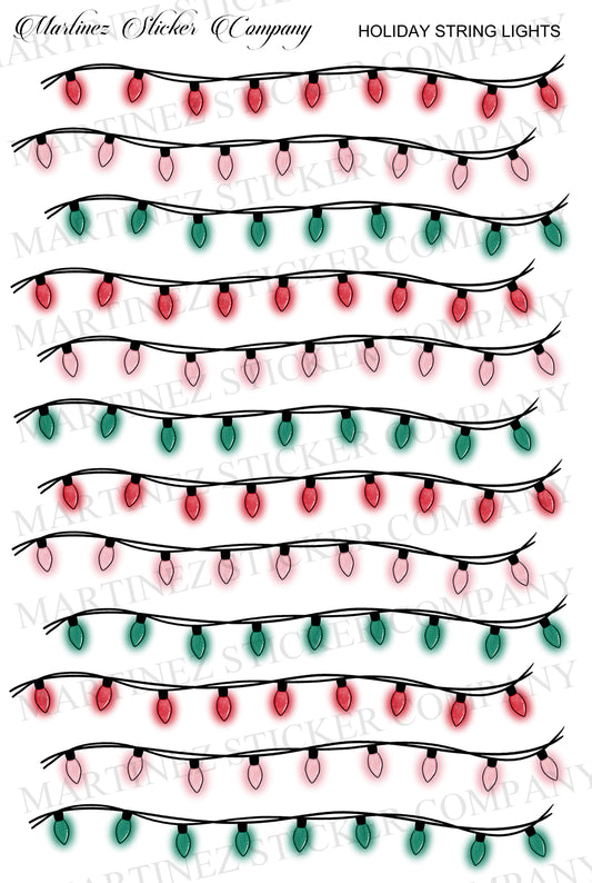 *PRINTABLE* Holiday String Lights