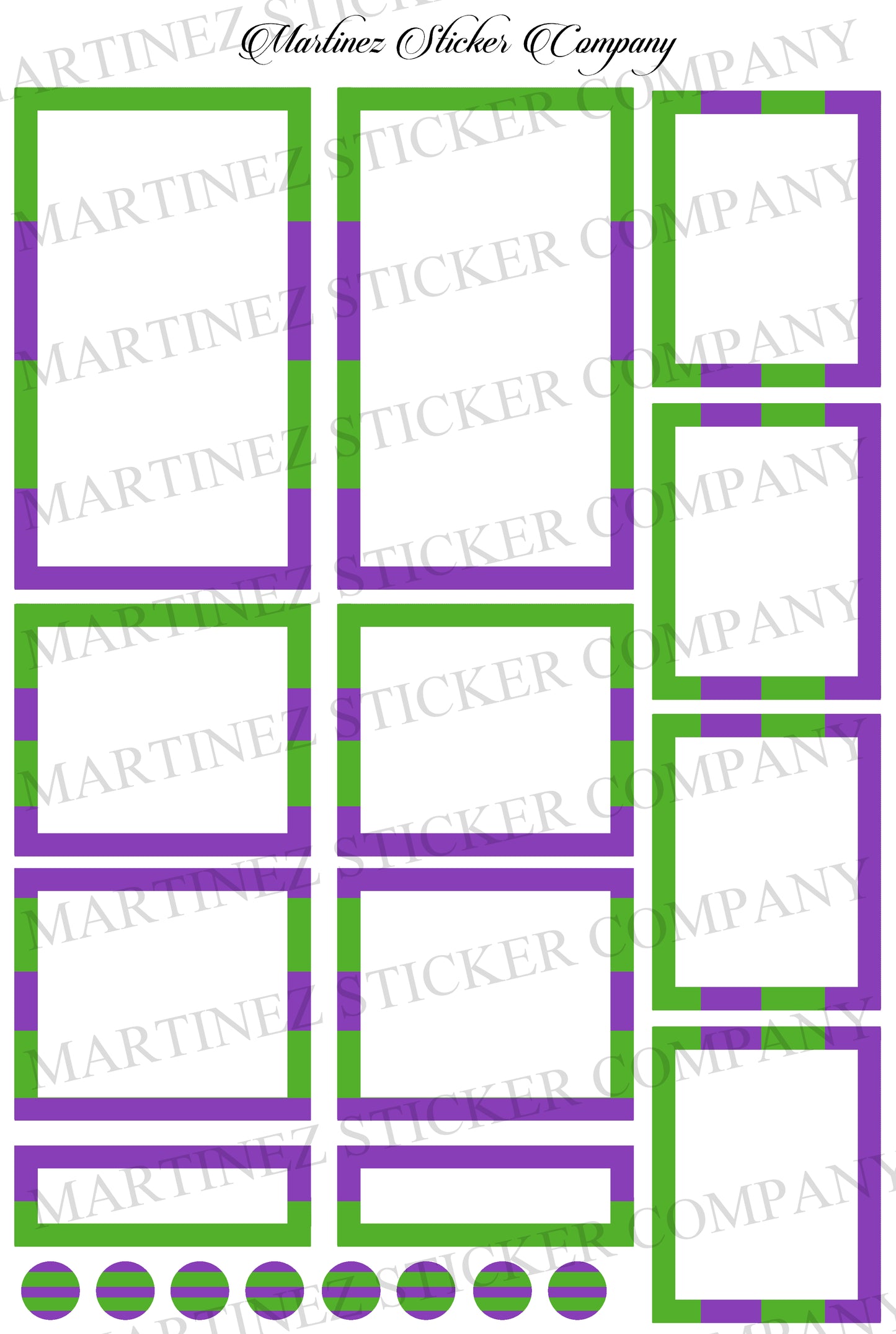 *PRINTABLE* Halloween Striped Boxes