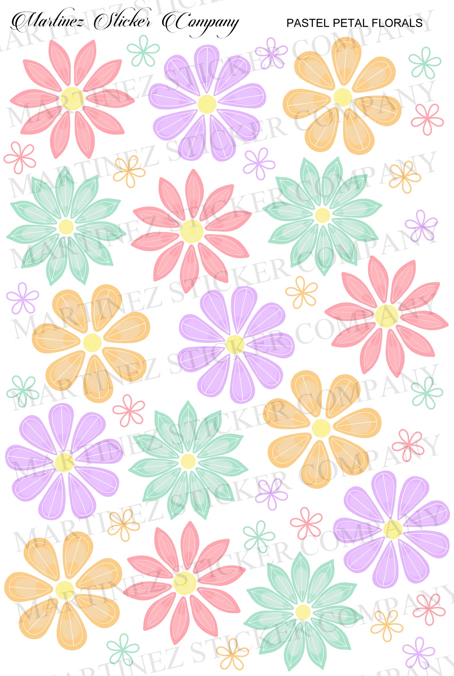 Pastel Petal Florals