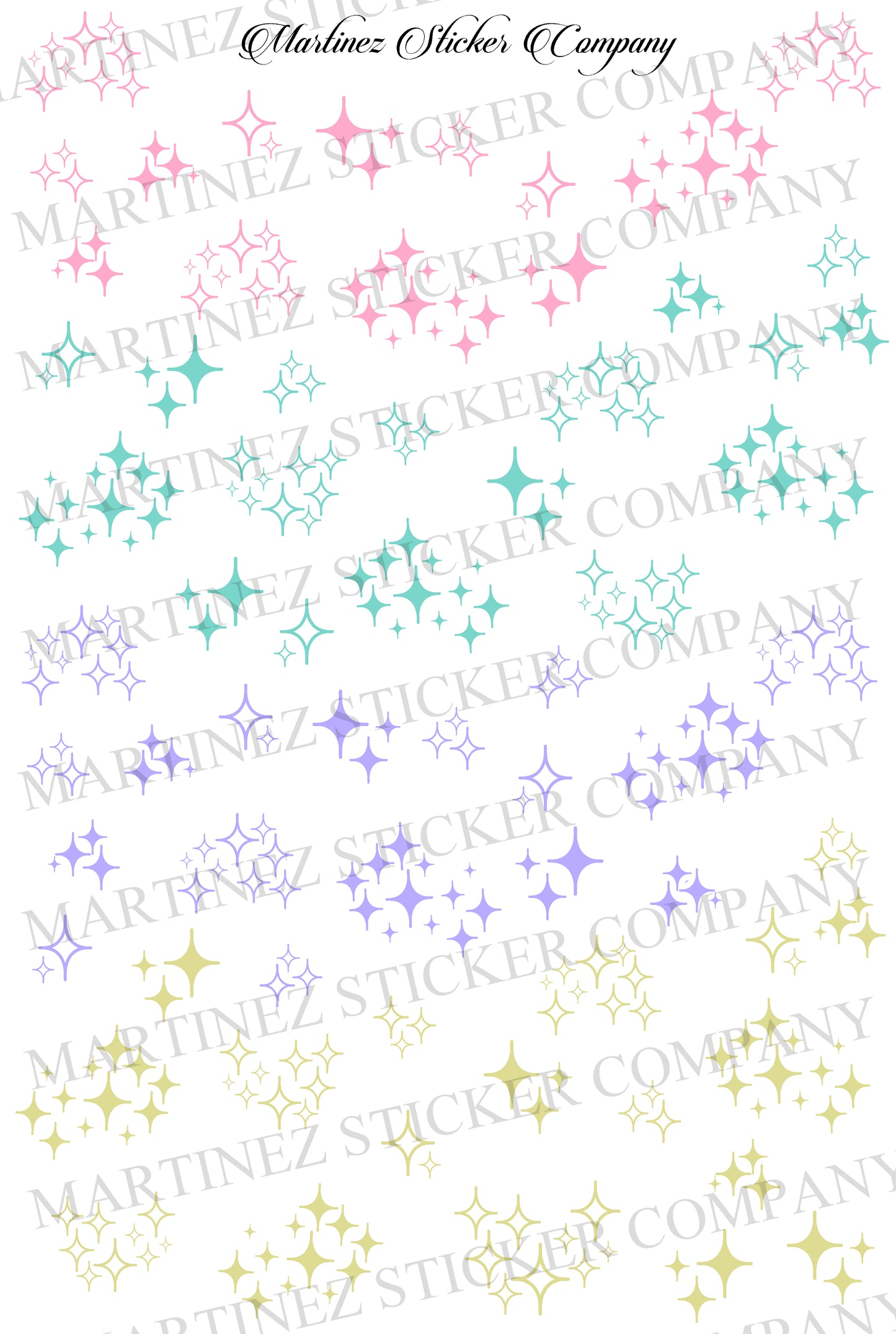 *PRINTABLE* Sparkles (Various Options)