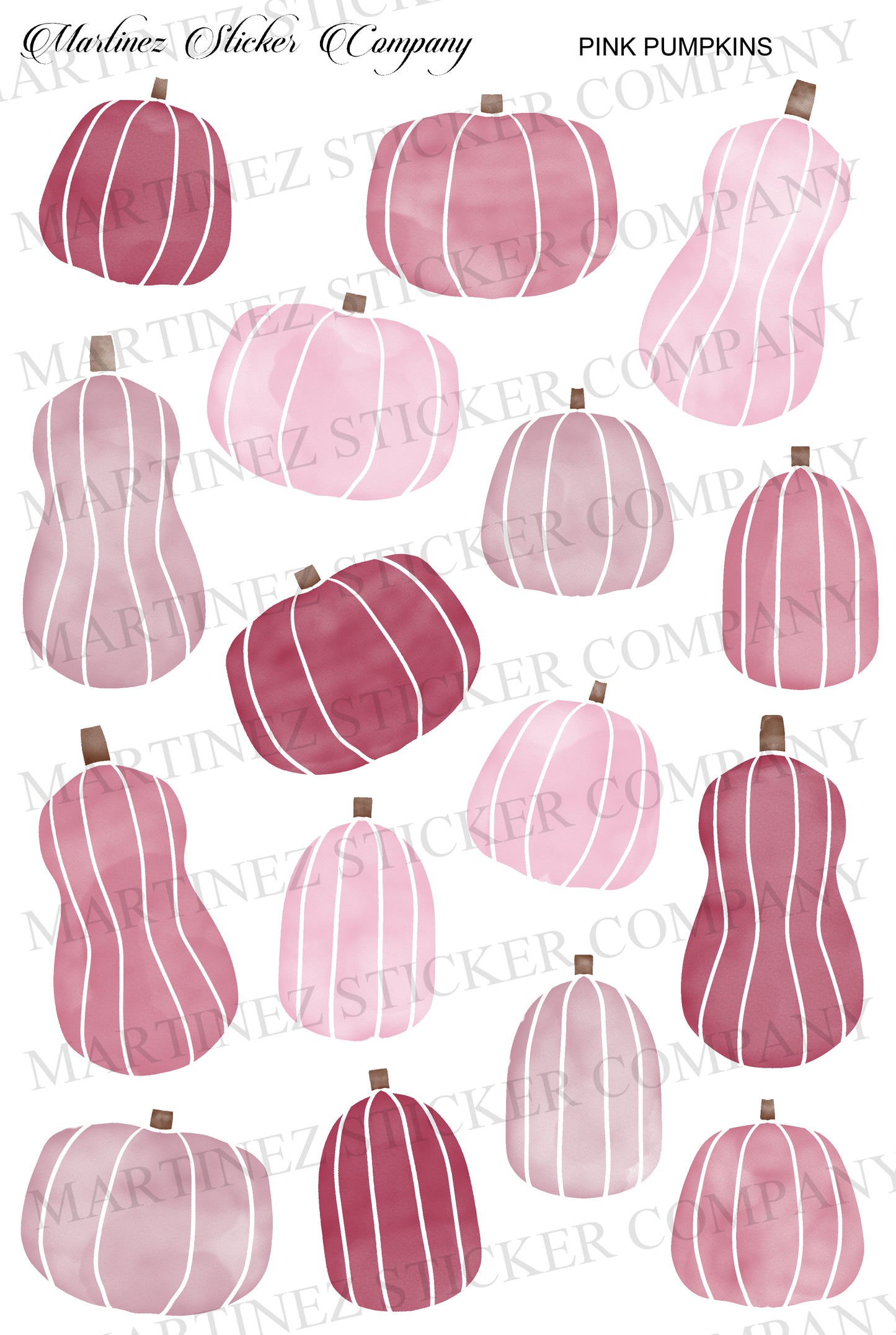 *PRINTABLE* Pink Pumpkins