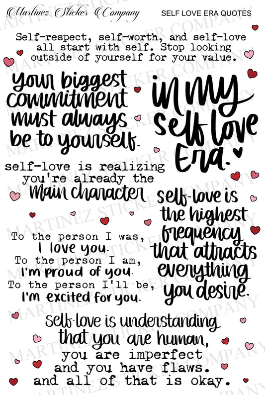 *PRINTABLE* Self Love Era Quotes