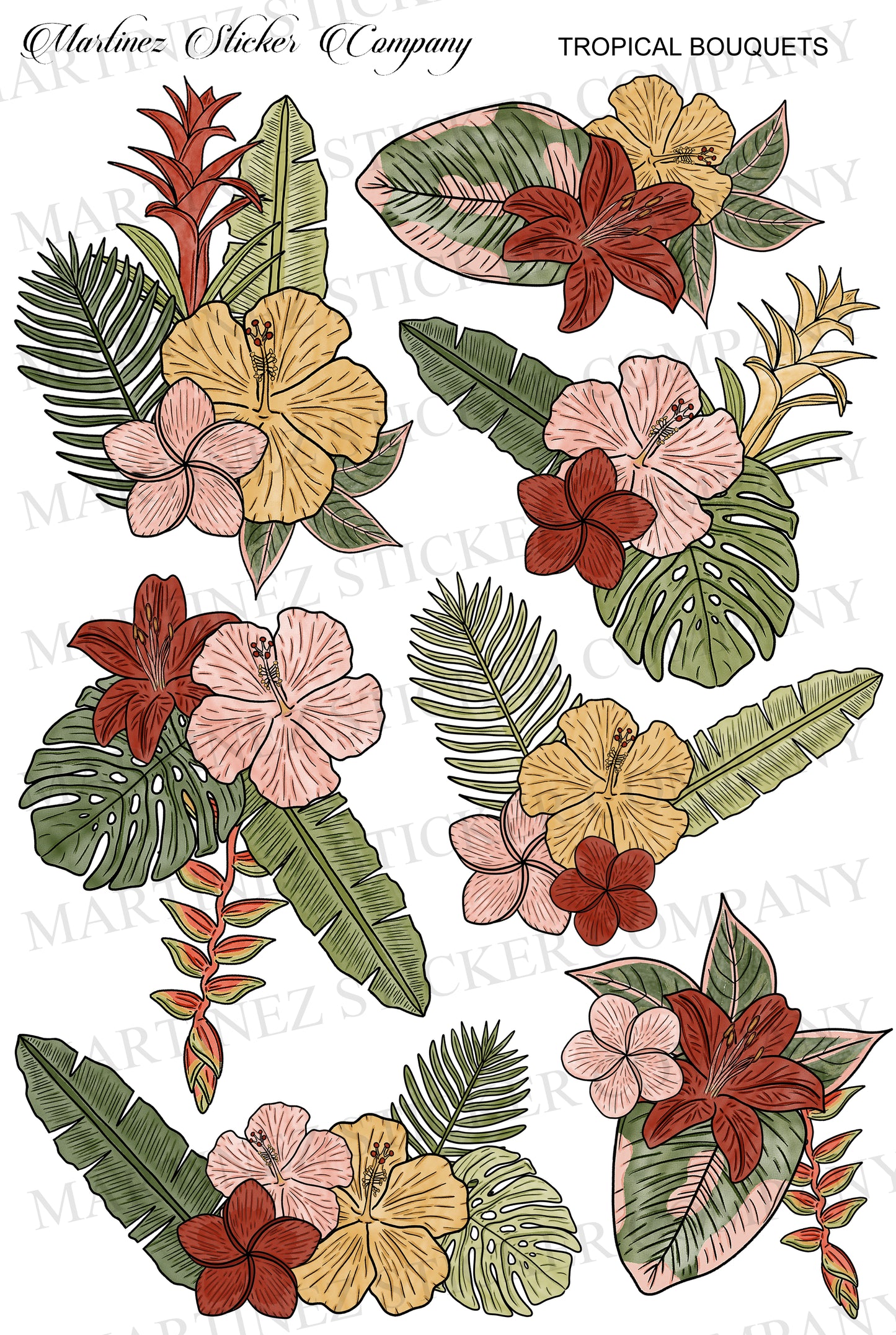 Tropical Bouquets