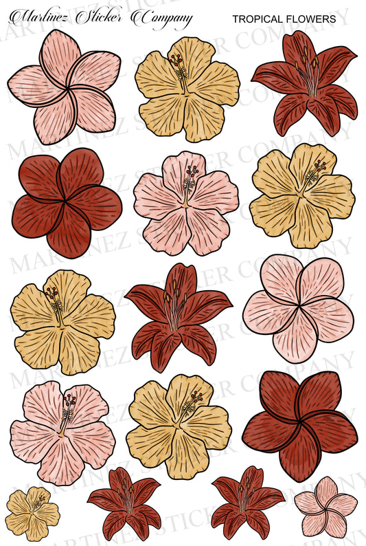 Tropical Flowers