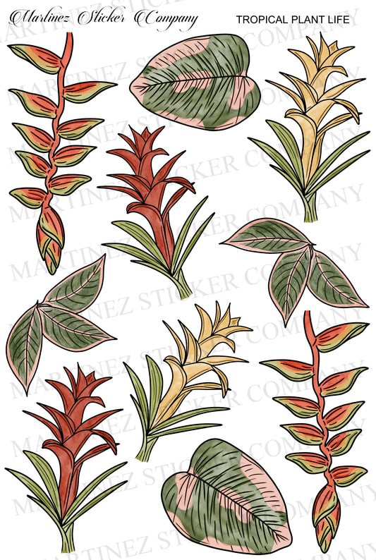 *PRINTABLE* Tropical Plant Life