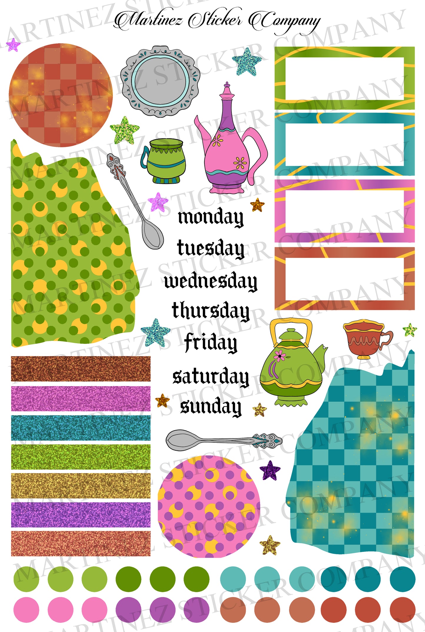 *PRINTABLE* Tea Party Journaling Kit