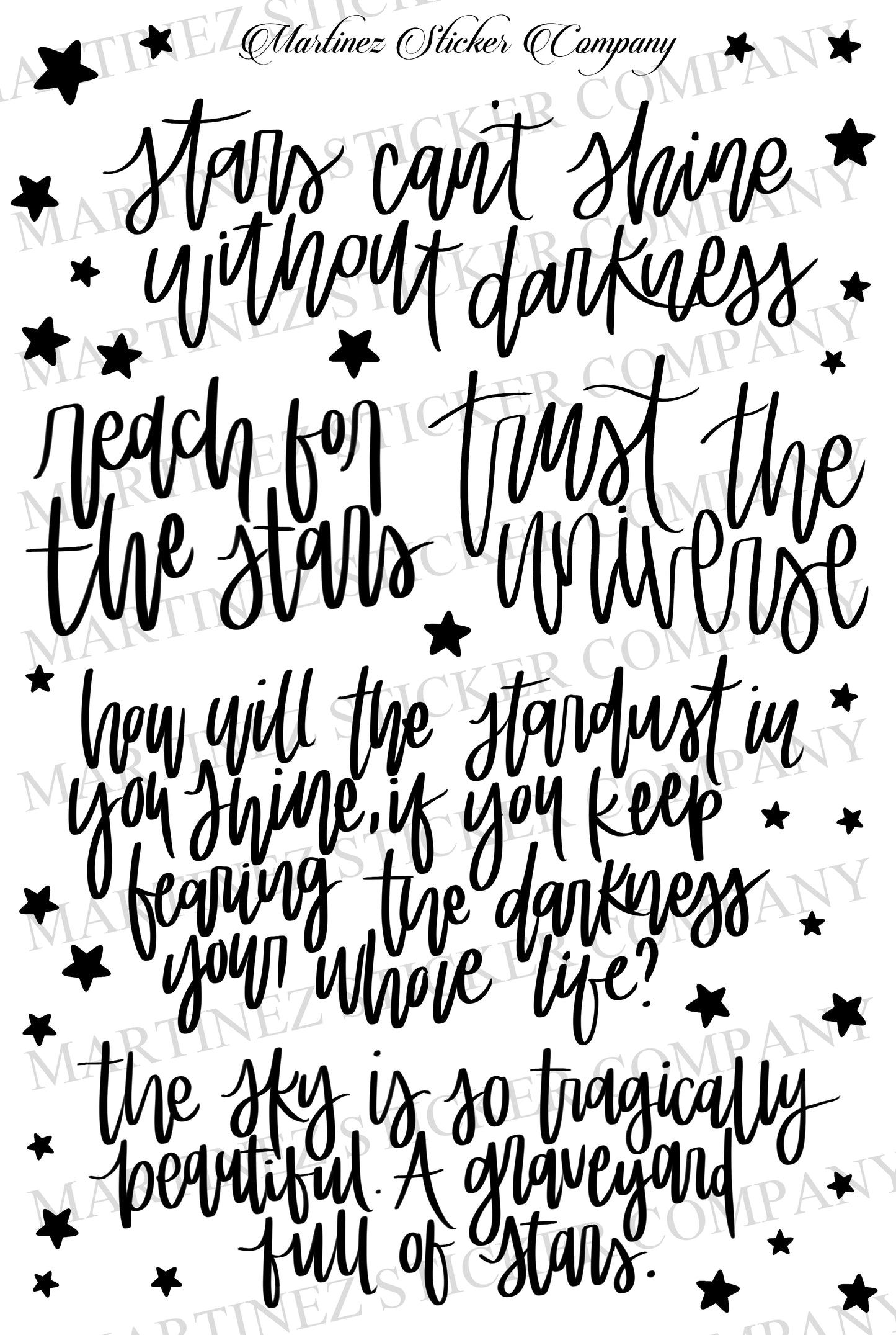 *PRINTABLE* The Stars