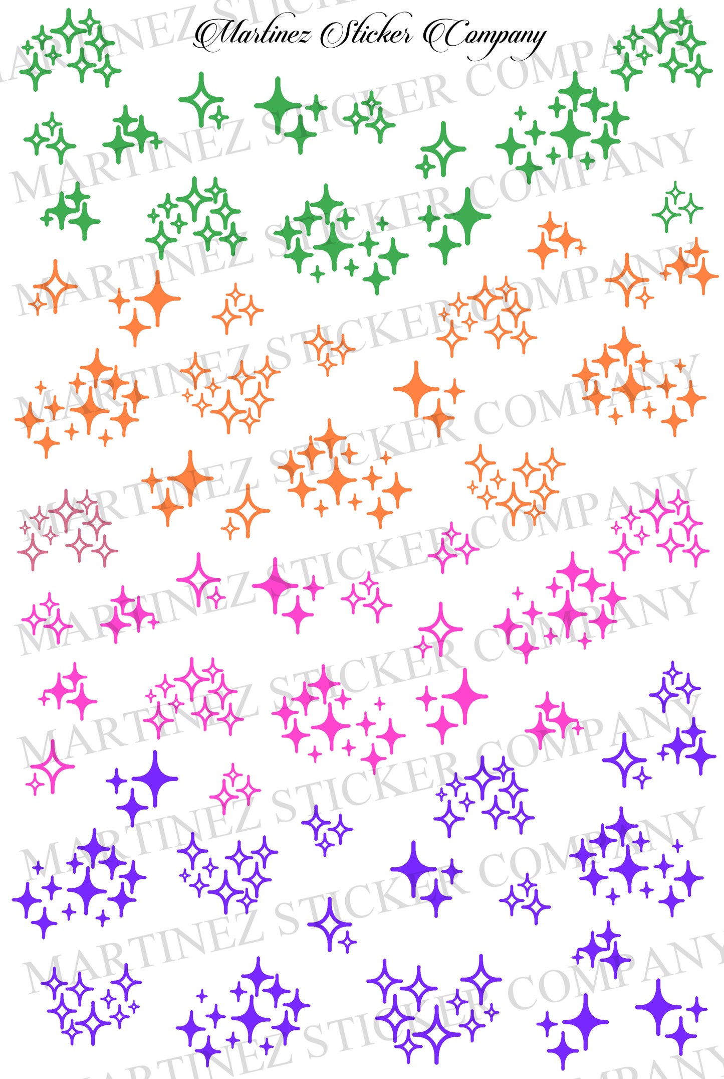 *PRINTABLE* Sparkles (Various Options)