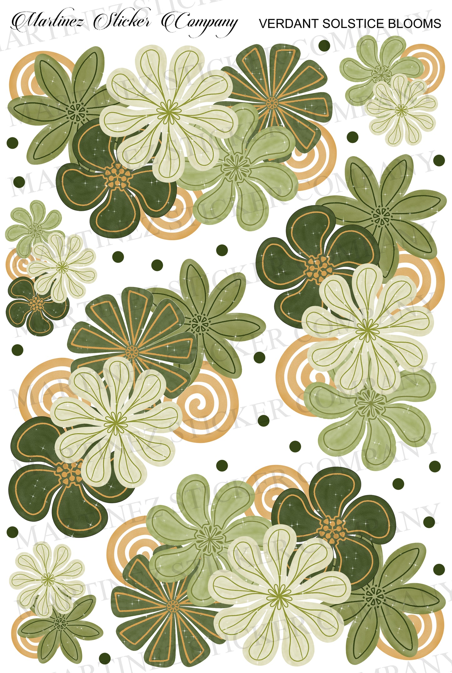 Verdant Solstice Blooms