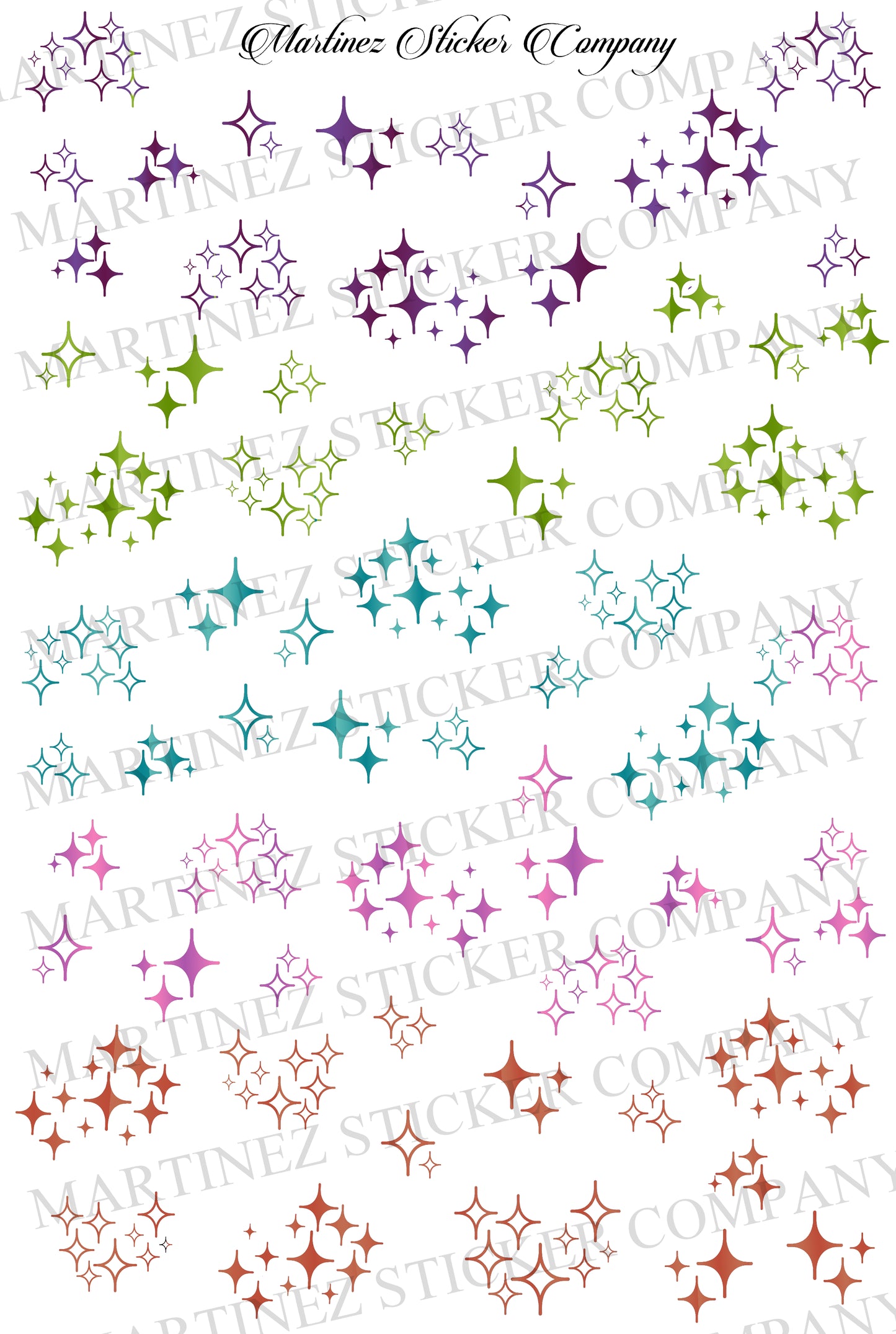 *PRINTABLE* Sparkles (Various Options)