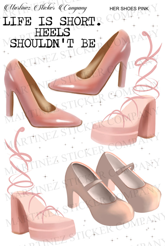 *PRINTABLE* Her Shoes Pink
