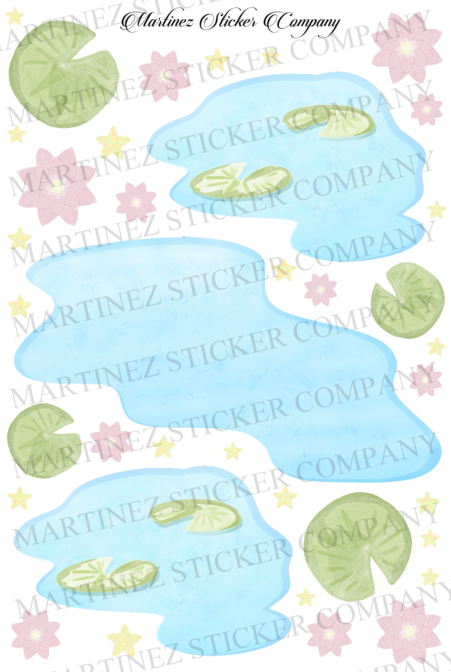 Lotus Lily Pads and Ponds