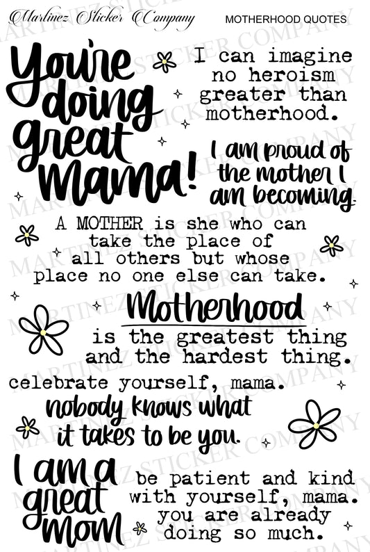 *PRINTABLE* Motherhood Quotes
