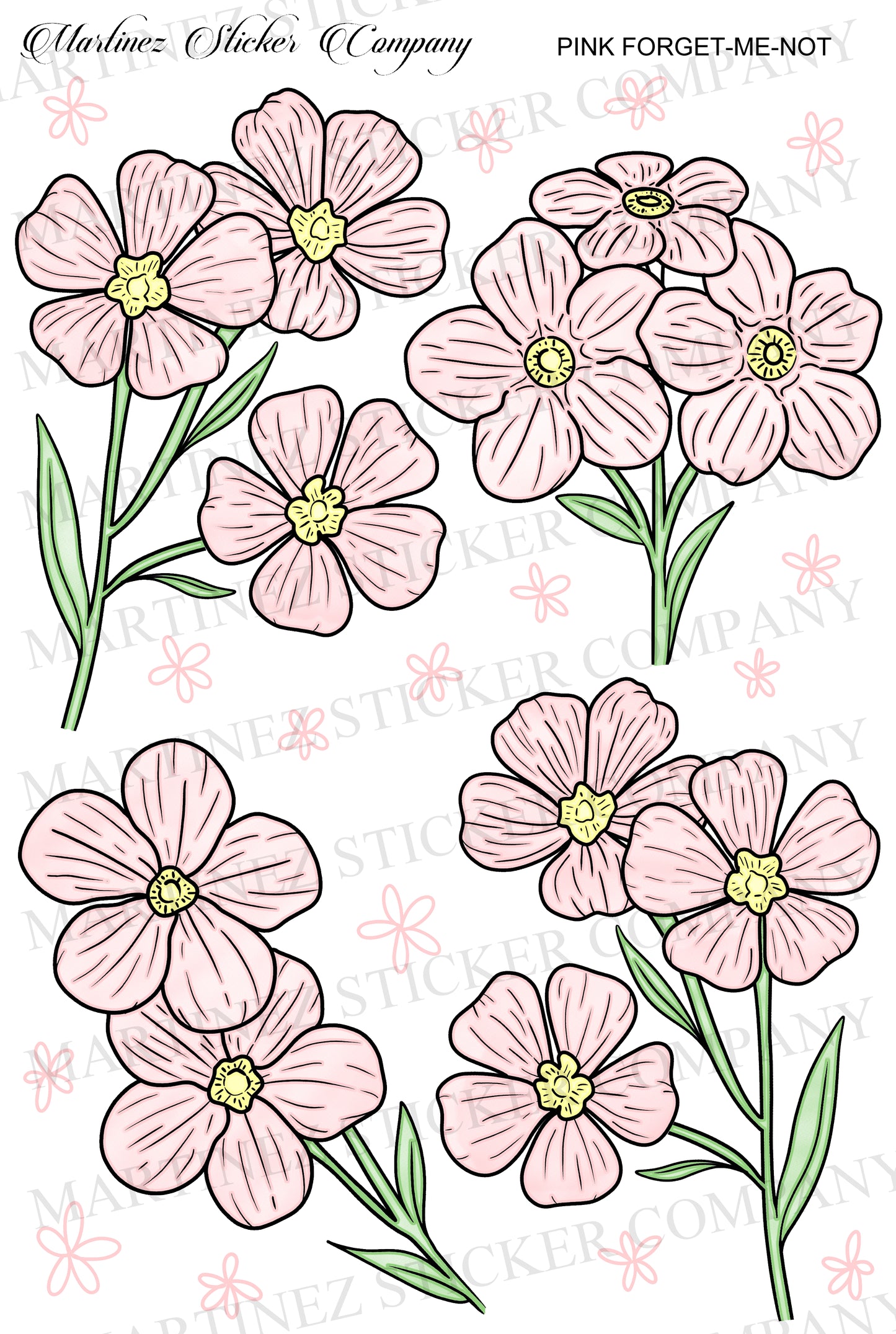 Pink Forget-Me-Not