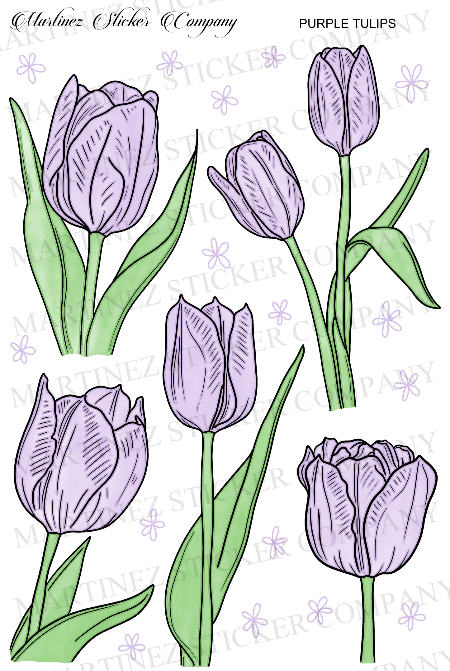 Purple Tulips