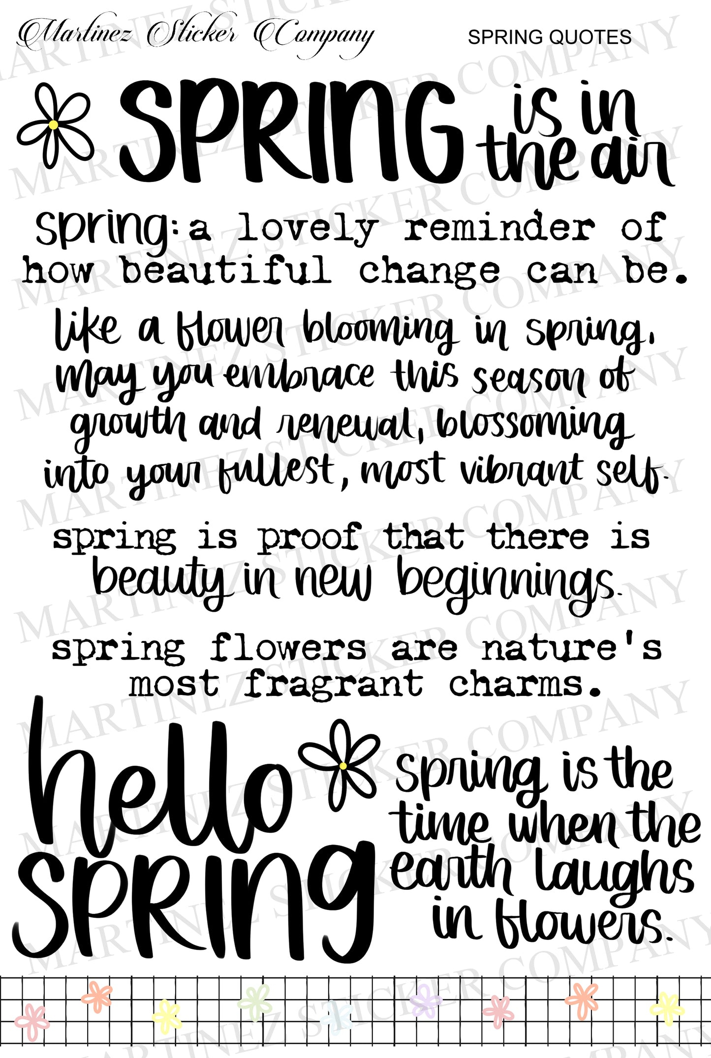 Spring Quotes