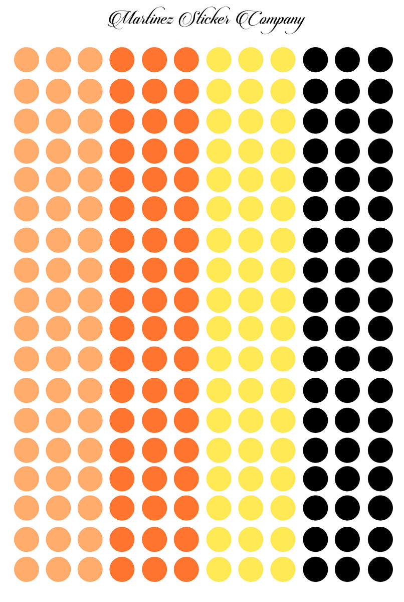 Candy Corn Dots