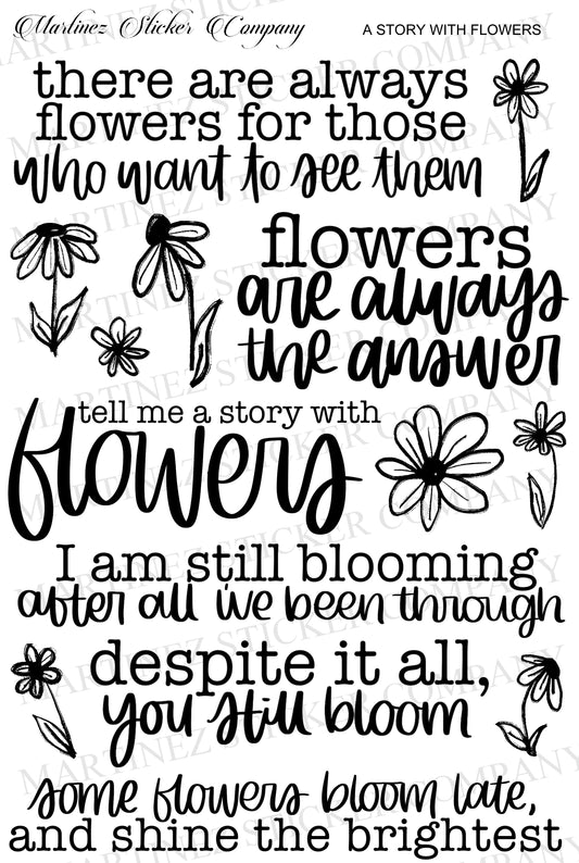 A Story With Flowers