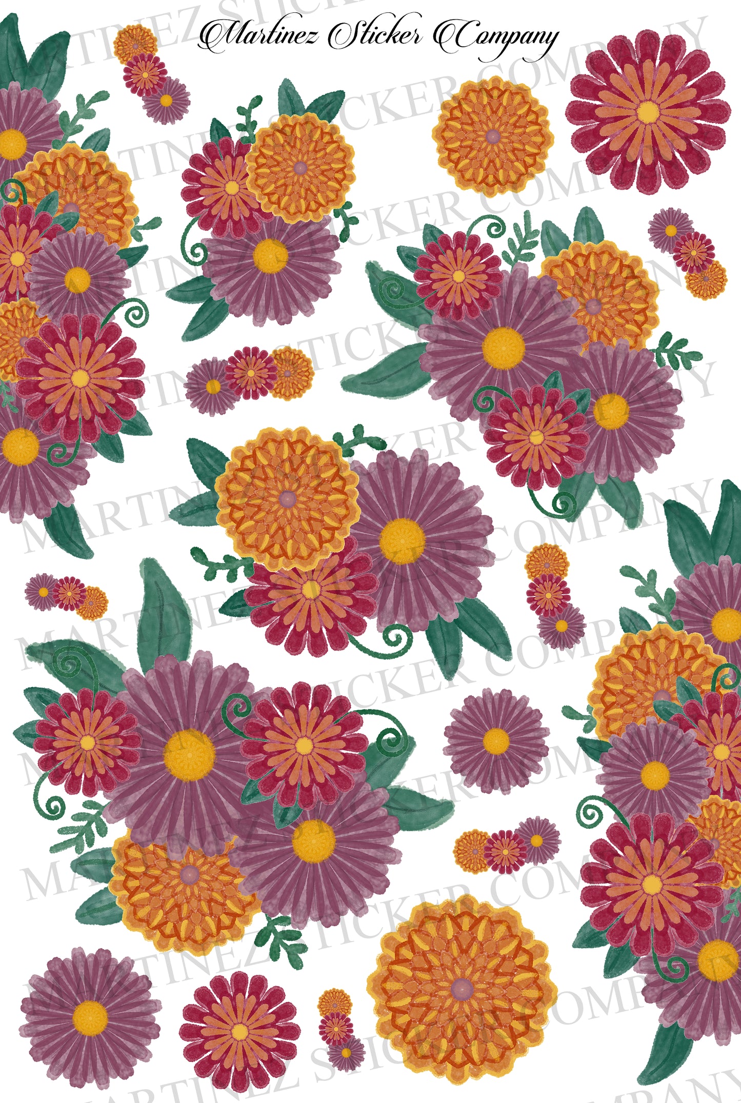 *PRINTABLE* Autumn Blooms