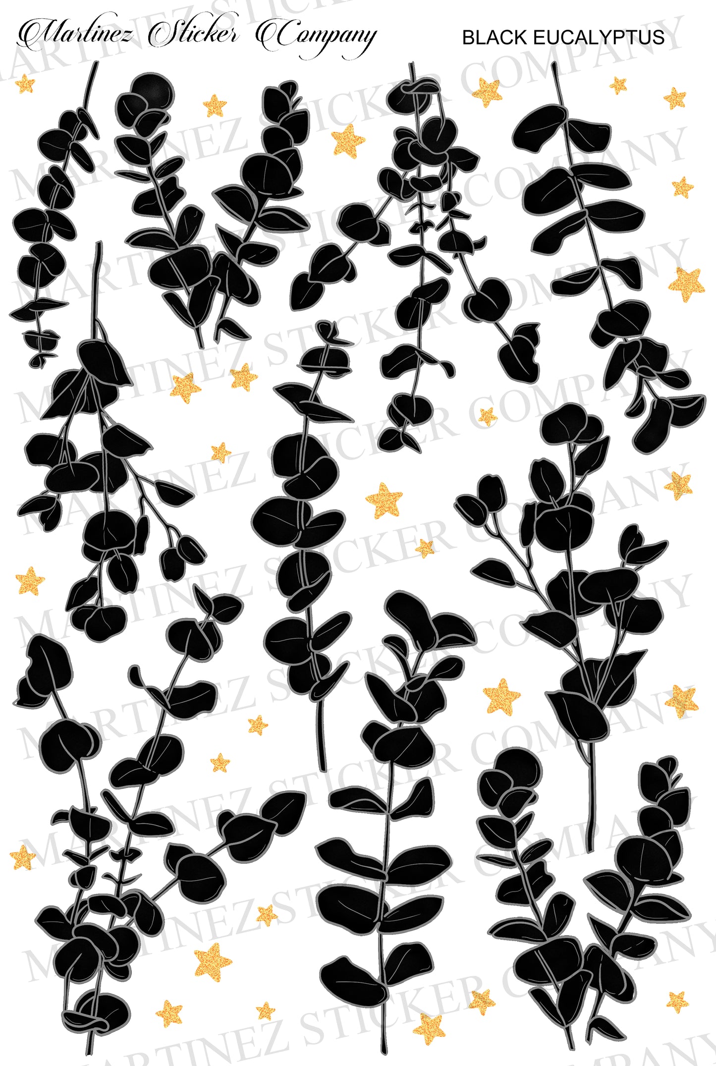 *PRINTABLE* Black Eucalyptus