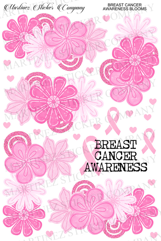 *PRINTABLE* Breast Cancer Awareness Blooms