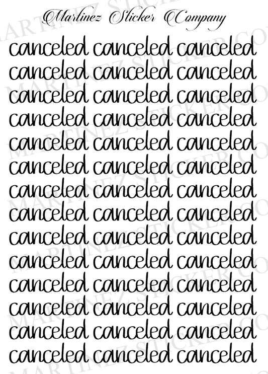 Canceled Script Scripts – Page 2 – martinezstickercompany