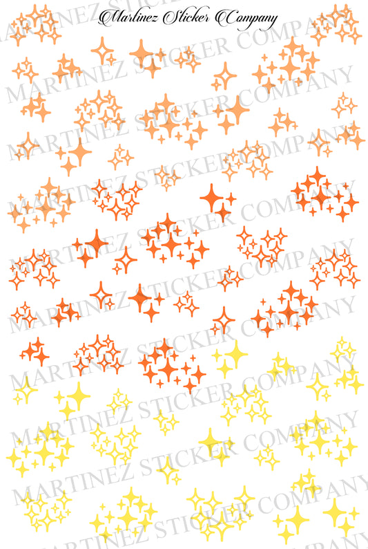 *PRINTABLE*  Candy Corn Sparkles