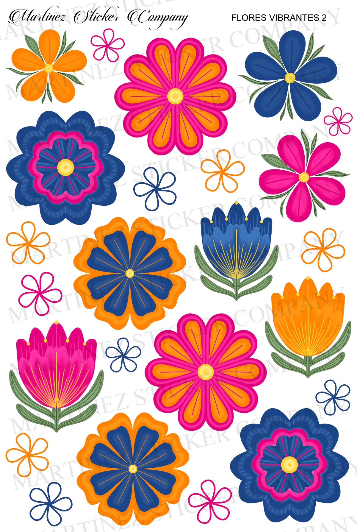 Flores Vibrantes 2