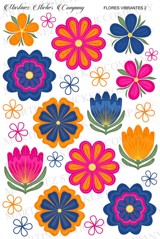 Flores Vibrantes 2