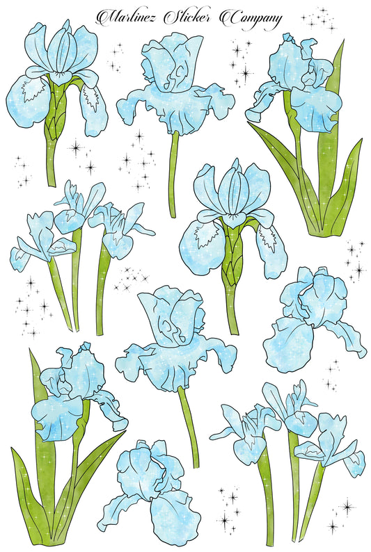 Gentle Blue Iris