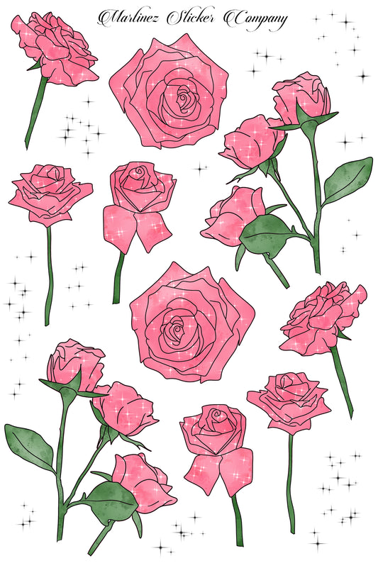 *PRINTABLE* Gentle Roses Pink