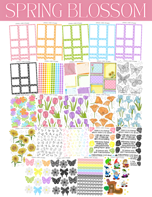 *PRINTABLE* Spring Blossom Full Collection (BUY ALL)