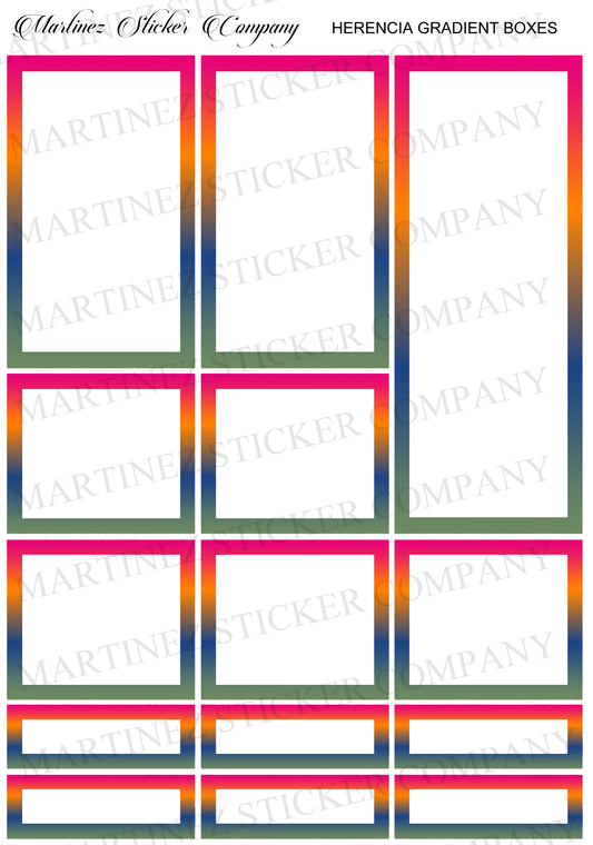 *PRINTABLE* Herencia Gradient Boxes