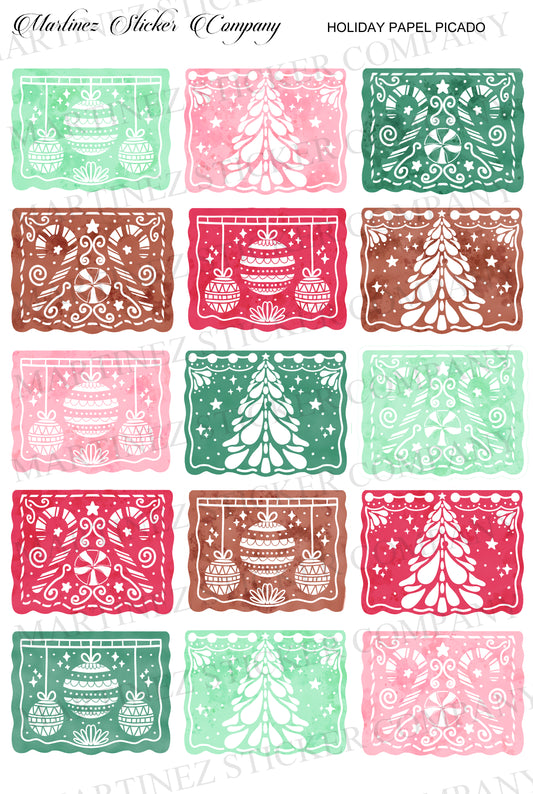 *PRINTABLE* Holiday Papel Picado