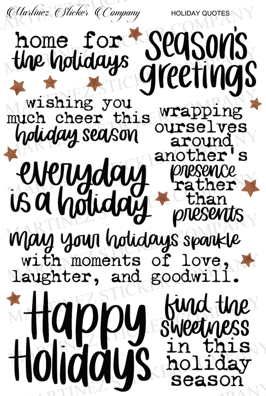 Holiday Quotes