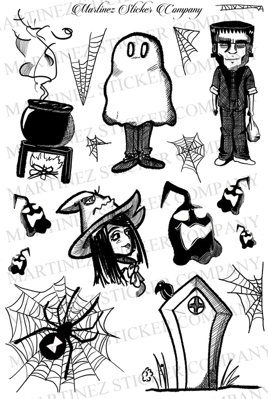 *PRINTABLE* Halloween Sketches