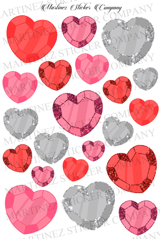 *PRINTABLE* Heart Gems