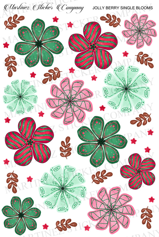 *PRINTABLE* Jolly Berry Single Blooms