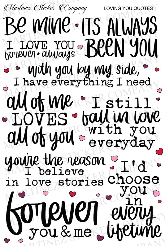 Loving You Quotes