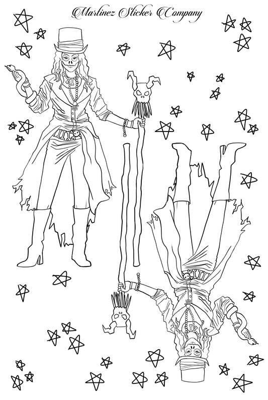 Lined Witch Doctor