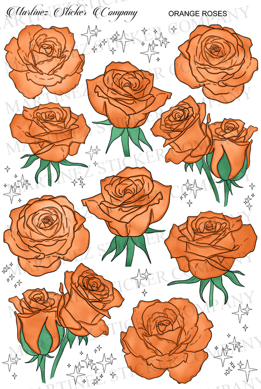 *PRINTABLE* Orange Roses