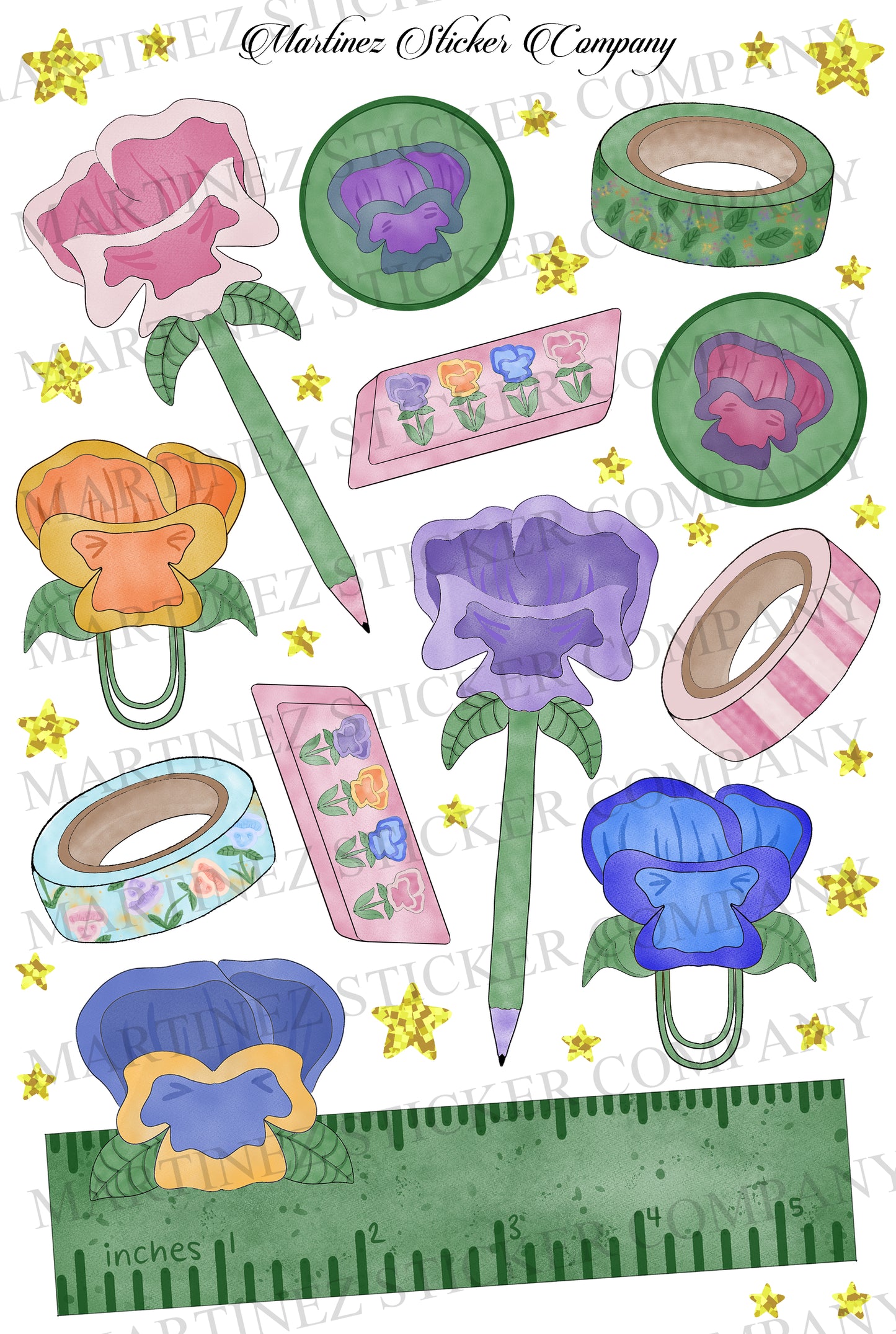 *PRINTABLE* Pansy Supplies