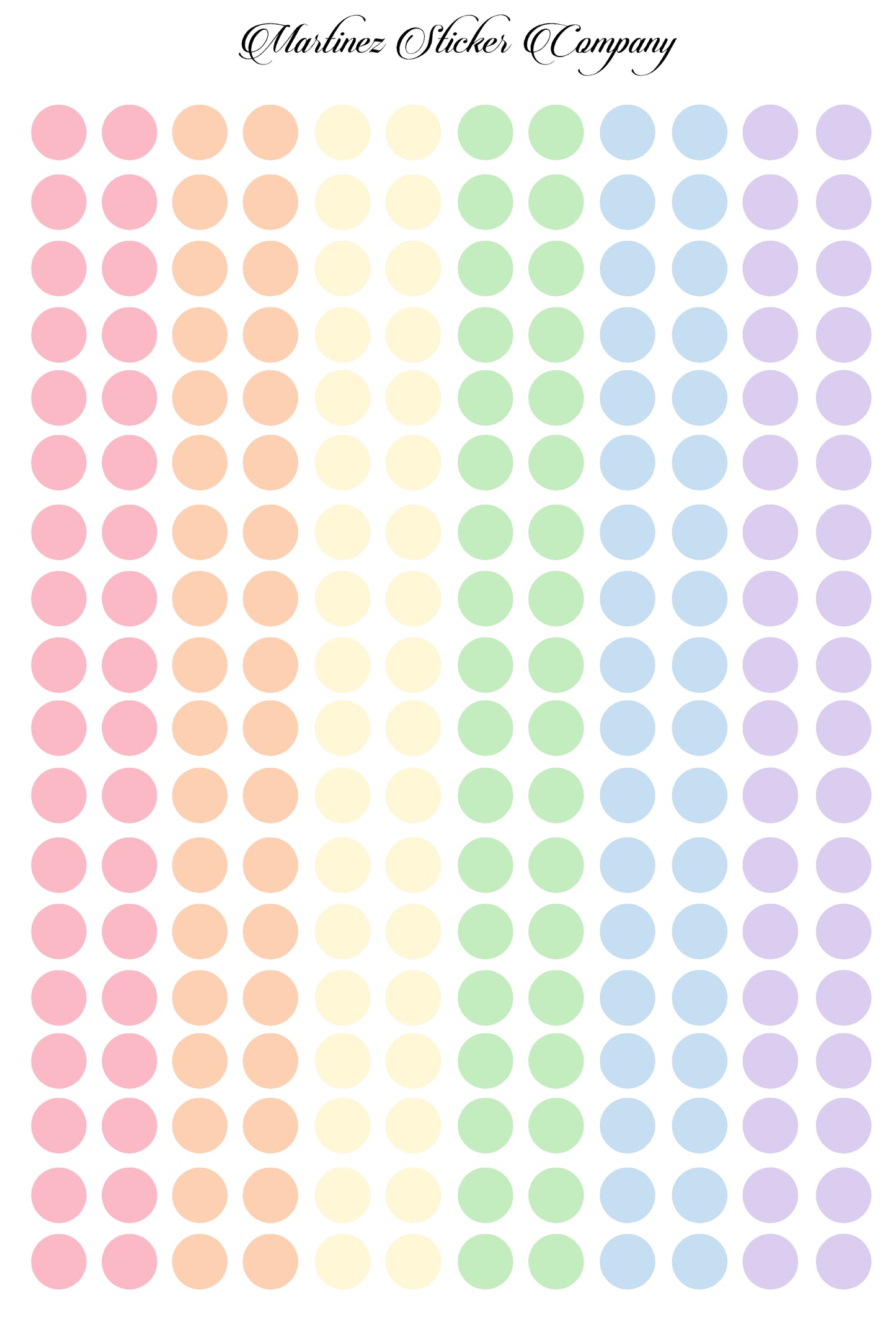 Pastel Dots 3